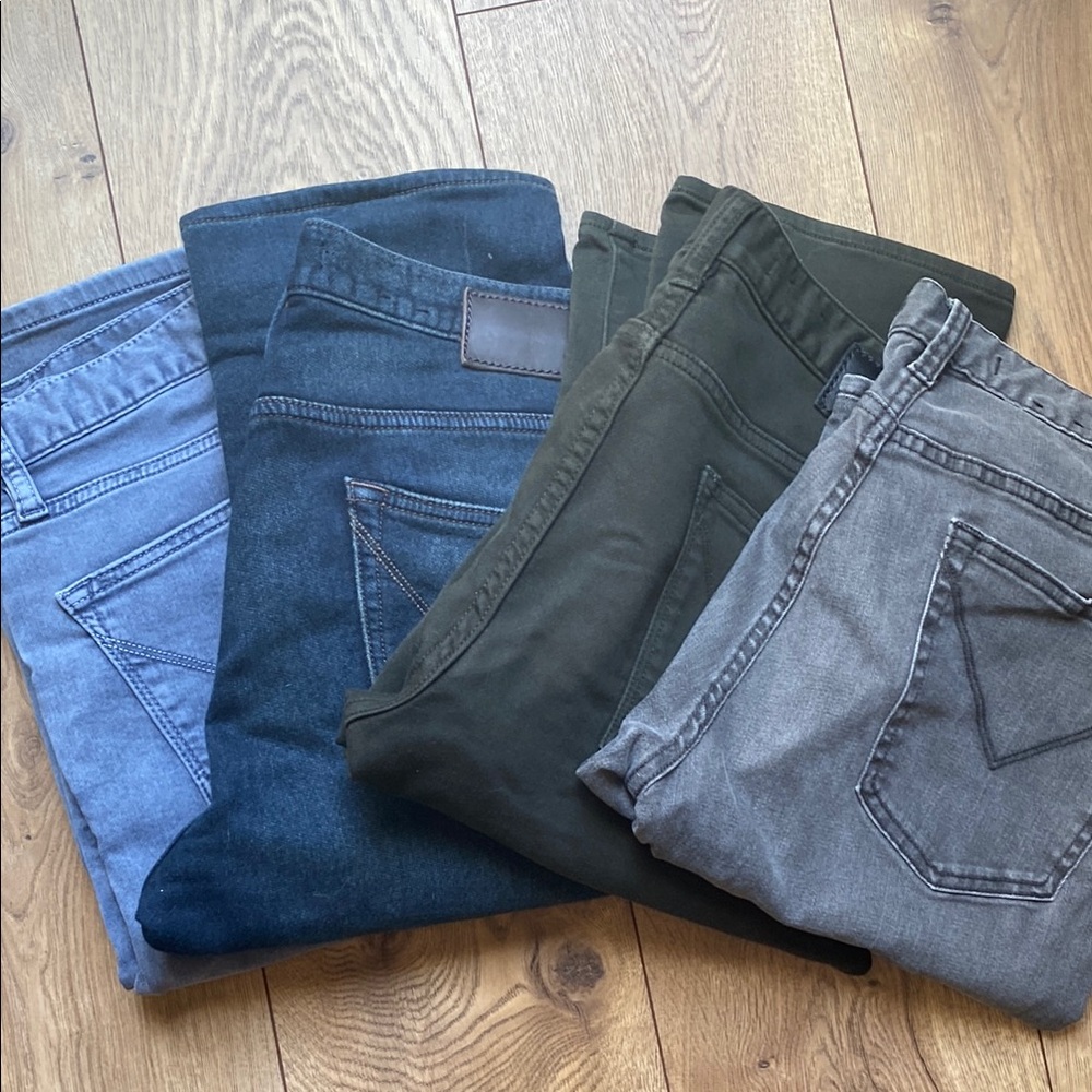 John Varvatos Blue and Green Jeans Collection
